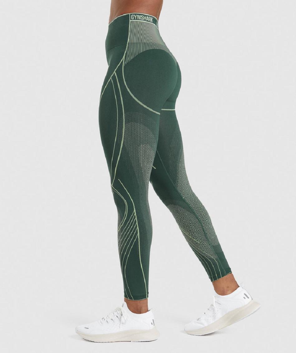 Leggins Gymshark Apex Seamless High Rise Mujer Obsidian | CO 2824MQZ